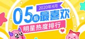 小精灵美化：2020年4杏鑫代理开户月05后最喜欢明星热度排行榜